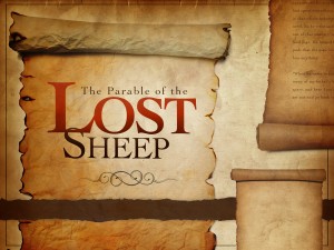 ‘Rejoice with me, for I have found my sheep that was lost' (Luke 15:6b).