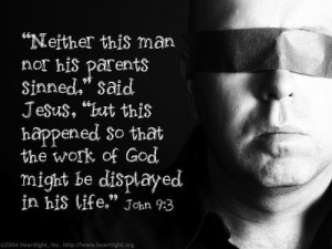 john 9 jesus cured the blind man